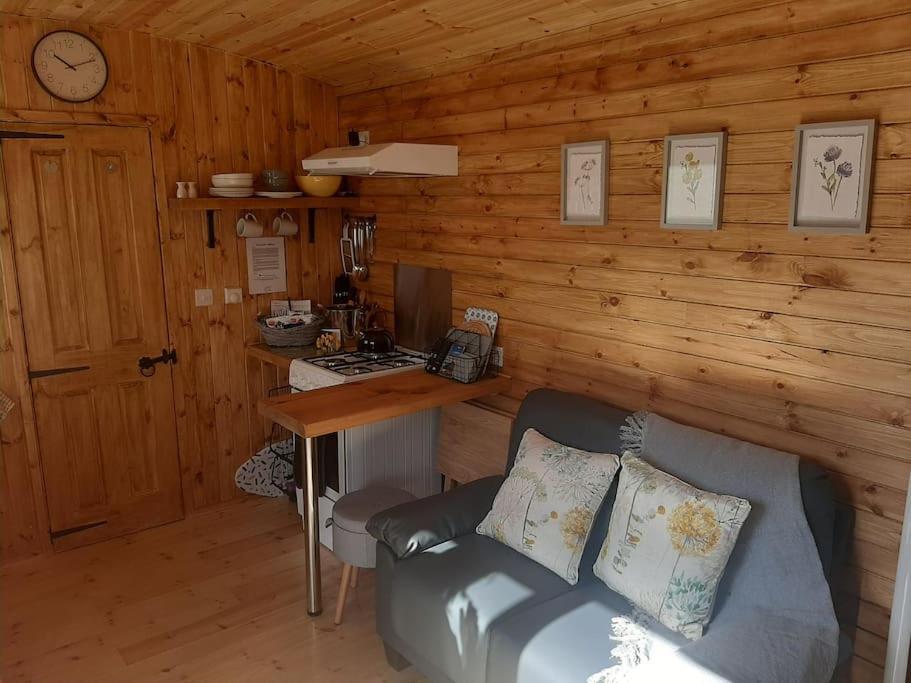 Anglesey New Modern Shepherds Hut With Spa Hot Tub Gwalchmai 외부 사진